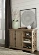 Magnussen Home® Tinley Park Dovetail Grey Printer Stand-3