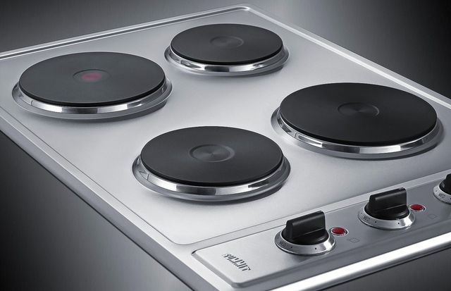 Summit® 30" Stainless Steel Electric Cooktop-2
