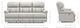 La-Z-Boy® Pinnacle Marble Power Wall Reclining Sofa-5