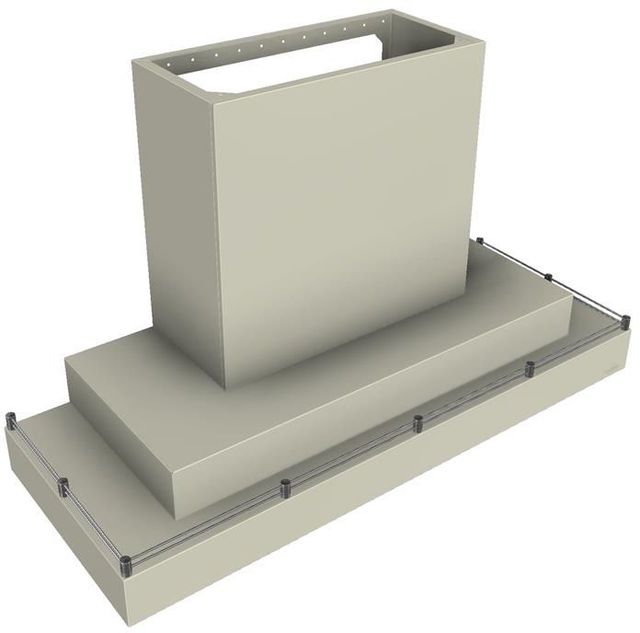 Vent-A-Hood® 54" Biscuit Contemporary Wall Mount Range Hood-1