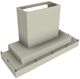 Vent-A-Hood® 54" Biscuit Contemporary Wall Mount Range Hood-1