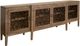 International Furniture Direct Mandala Drift Sand 4-Door Console-0