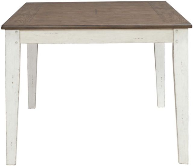 Liberty Furniture Al Fresco 6-Piece Graphite/Whitestone Dining Table Set-2