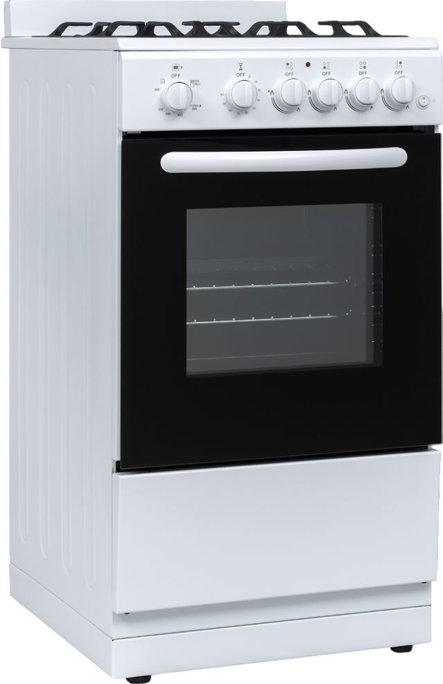 Element® 20" White Freestanding Gas Range-2