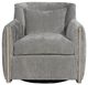 Vanguard® Furniture Thom Filicia Home Rowland Kodiak Cement Swivel Chair-1