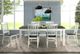 Elements International Kayla Brown/White Side Chair-1