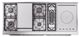 Ilve® Nostalgie II Noblesse 60'' Graphite Matte Pro Style Dual Fuel Range with Chrome Trim-4