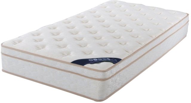 Brassex Inc. 10.5" Wrapped Coil Euro Top Full Mattress-2