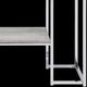 ACME Furniture Chafik Natural Oak Sofa Table with Chrome Base-3