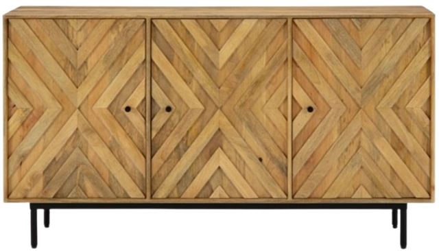 Signature Design by Ashley® Cadewick Natural Accent Cabinet-1