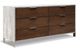 VIG Furniture Nova Domus Dark Walnut Concrete Dresser-0