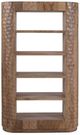 Crestview Gibson Stained Brown 5-Shelf Etagere-2