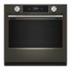 KitchenAid® 30" Black Ore Smart Single Electric Wall Oven with Assisted Cook Cycles-4