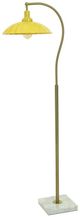 Stylecraft Tamara Day Penelope Brass with Metal Shade Floor Lamp-0