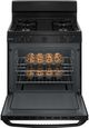 Hotpoint® 30" Black Freestanding Gas Range-2