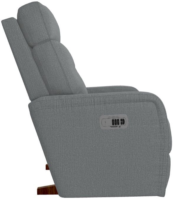La-Z-Boy® Baron Graphite Power Rocking Recliner with Headrest-3