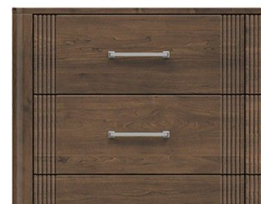 Country View Woodworking Westroom Bedroom Brown Maple 54" Dresser-1