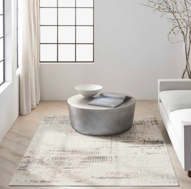 Nourison Home™ Calvin Klein CK950 Rush Ivory-Beige 5'x7' Area Rug-1
