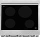 ZLINE 30" Stainless Steel Pro Style Induction Range with White Matte Door-4