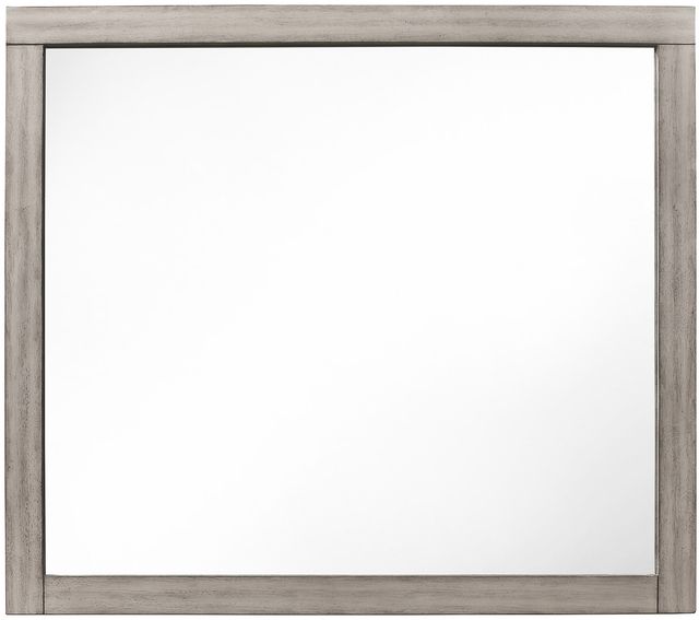 Mazin Furniture Zephyr Gray/Light Gray Mirror-1