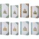A & B Home 8-Piece White Book Box Set-0