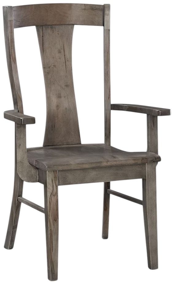 Bassett® Furniture Customizable Benchmade Barnes Dining Arm Chair-0