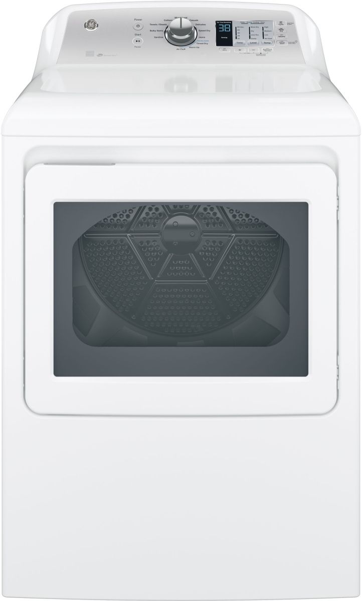 GE® 7.4 Cu. Ft. White Electric Dryer