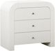 TOV Furniture Hump White Arched Bedside Chest-0
