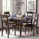 Jofran Inc. Madison County Barnwood Round to Oval Dining Table-1