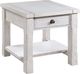 New Classic® Home Furnishings Dorsey White End Table-0