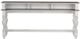 Liberty Furniture Magnolia Manor Antique White Console Bar Table with Brown Top -0