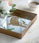 A & B Home Bronze Decorative Rectangular Tray-3