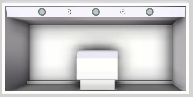 Vent-A-Hood® 48" White Wall Hood-3