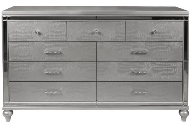 American Wholesale Furniture Valentino Silver Dresser-0