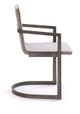 VIG Furniture Jago Gray/White Dining Chair-2