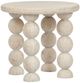 Classic Home Adir Cream Round End Table-0