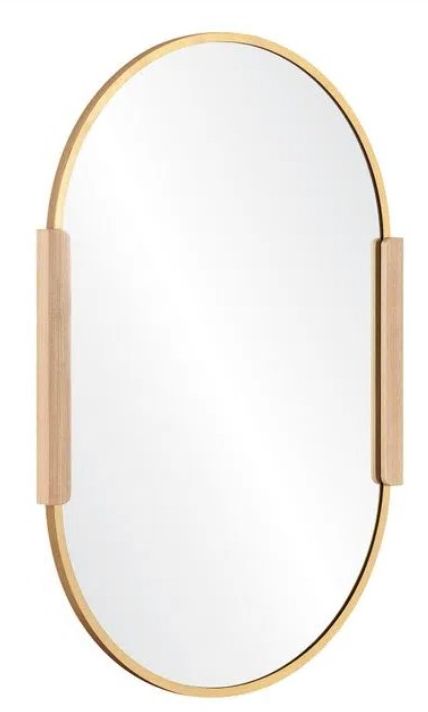Renwil® Kerianne Gold Leaf Accent Mirror-1