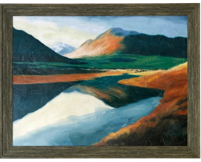 Stylecraft Blue/Brown Wall Art-0
