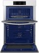 Samsung Bespoke 30" White Glass Oven/Microwave Combination Electric Wall Oven-4