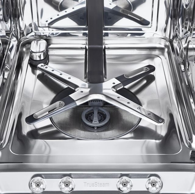 SKS Powersteam® 24" Satin Stainless Steel Top Control Built-In Dishwasher-3