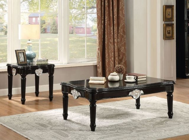 ACME Furniture Ernestine Black Coffee Table-1