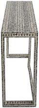 A & B Home Janus Black Capiz Inlay Console Table-3