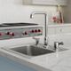 Elkay Lustertone® Lustrous Satin 15" 3-Hole Single Bowl Drop-in Bar Sink-2