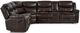 Mazin Furniture Bastrop Brown 3 Piece Sectional With Right Console-3
