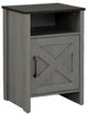 Furniture of America® Garibaldi Brown/Gray Side Table-0