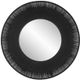 Uttermost® Sailor's Knot Black Round Mirror-0