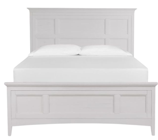 Magnussen Home® Heron Cove Chalk White Queen Panel Bed Headboard-2