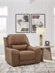 Signature Design by Ashley® Silverbrooke Caramel Power Recliner with Adjustable Headrest-4