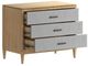 A.R.T. Furniture® Loft Natural Maple Fabric Bedside Chest-4