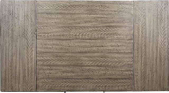 Signature Design by Ashley® Skempton Light Brown Dining Table with White Tapper Legs-5